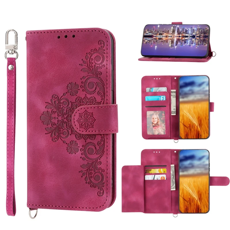 

6 Card Slots Wallet Case for Motorola Moto G22 G32 G52 G62 G72 G82 G13 G23 G53 G73 G Power G Play G Stylus PU Leather Flip Cover