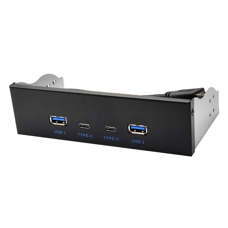 USB3.2 TYPE-C 10Gbps панель оптического привода 2X USB GEN2 + 2X TYPE-C 4,3-дюймовый 3,5-дюймовый концентратор 19PIN на C-порт, передняя и задняя вилка
USB3.2 TYPE-C 10Gbps панель оптического привода 2X USB GEN2 + 2X TYPE-C 4,3-дюймовый 3,5-дюймовый концентратор 19PIN на C-порт, передняя и задняя вилка