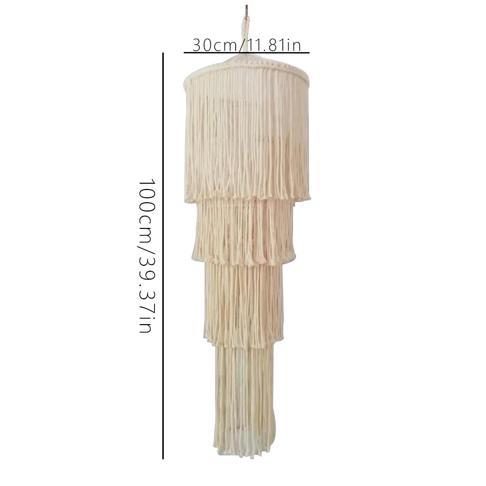 Boho Chic Cotton Fringe Macrame Wall Hanging 6 S09cb66e40fd7461c9032b345862ff6f5R