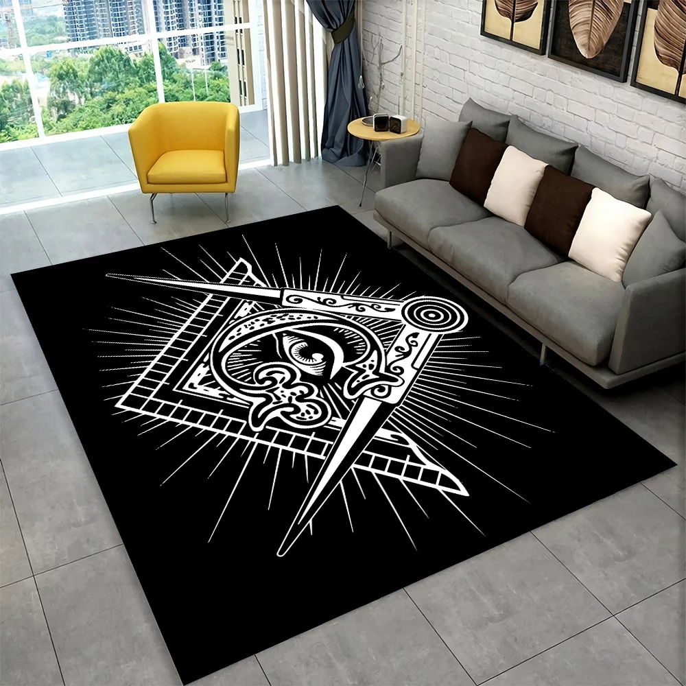 3D Freemason Masonic Illuminati Ring Area Rug,All Seeing Eye Carpet Rug for Living Room Bedroom Doormat Decor,Non-slip Floor Mat
3D Freemason Masonic Illuminati Ring Area Rug,All Seeing Eye Carpet Rug for Living Room Bedroom Doormat Decor,Non-slip Floor Mat