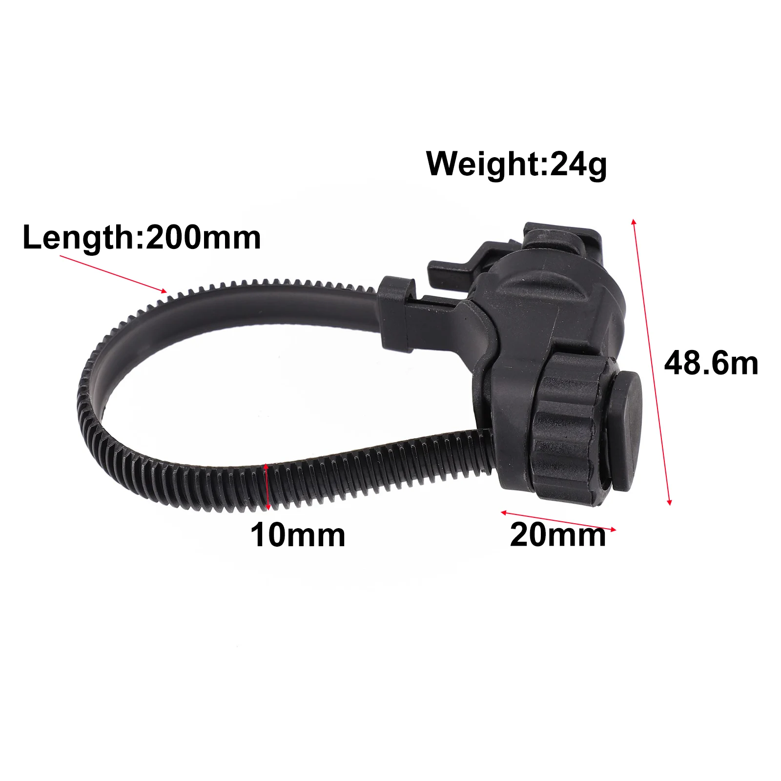 Handlebar Light Bicycle Light Mount Weight About 24g Light Holder Sporting Goods ABS Bicycle Accessories Black
Handlebar Light Bicycle Light Mount Weight About 24g Light Holder Sporting Goods ABS Bicycle Accessories Black