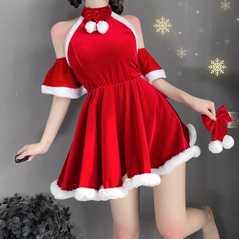 Christmas Cosplay Costumes Women Carnival Party Clubwear Santa Claus Holidays Bunny Maid Uniform Outfit Evening Dresses
Christmas Cosplay Costumes Women Carnival Party Clubwear Santa Claus Holidays Bunny Maid Uniform Outfit Evening Dresses