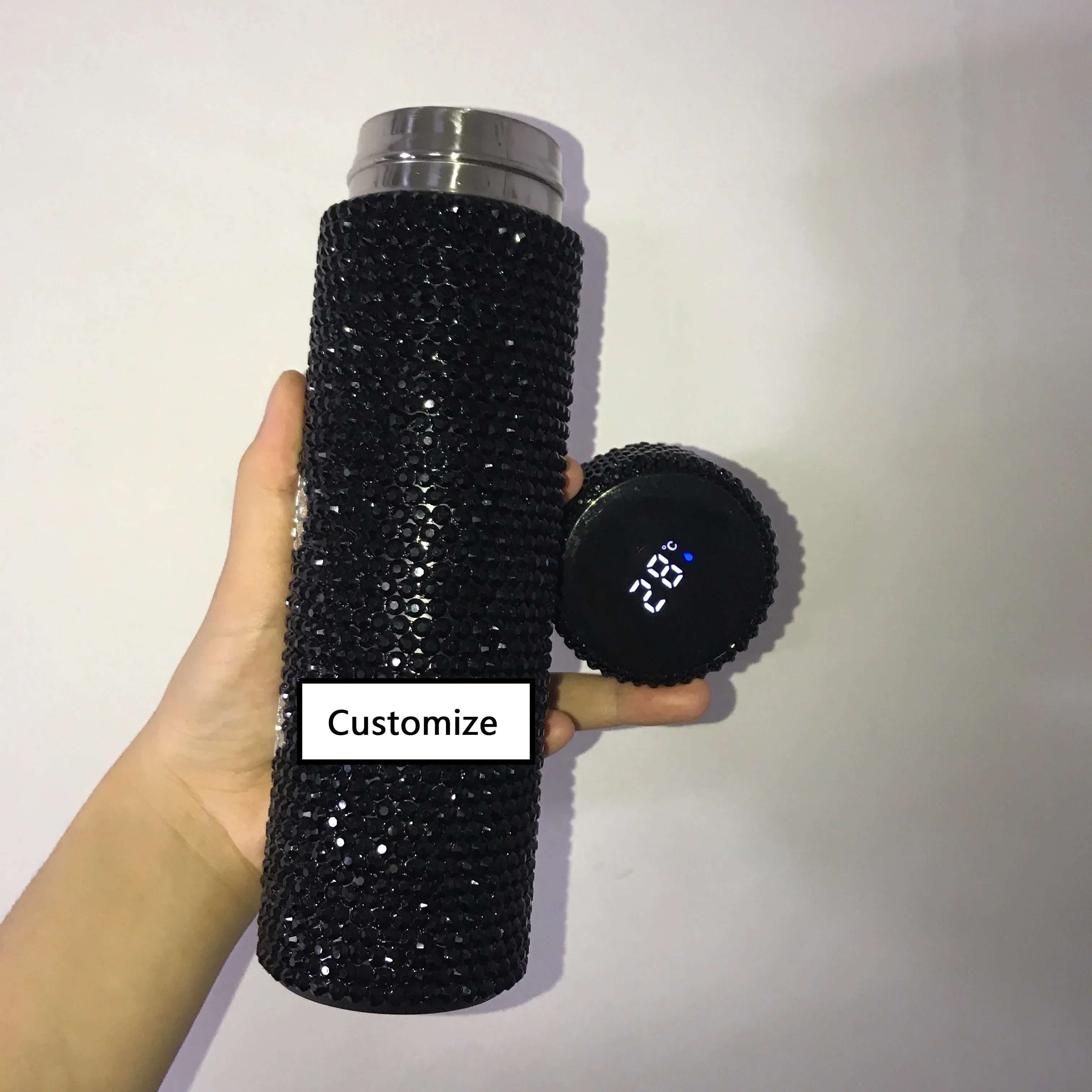 Custom Water Bottle Customize Your Logo Name Vacuum Flasks Thermos Stainless Steel Insulated Tumbler Temperature Display
Custom Water Bottle Customize Your Logo Name Vacuum Flasks Thermos Stainless Steel Insulated Tumbler Temperature Display