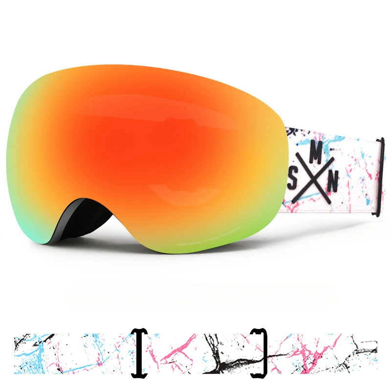 Новые лыжные очки для мужчин и женщин, зимние ветрозащитные солнцезащитные очки для катания на лыжах, сноуборде, езды на мотоцикле, с УФ-защитой, лыжные очки 
Новые лыжные очки для мужчин и женщин, зимние ветрозащитные солнцезащитные очки для катания на лыжах, сноуборде, езды на мотоцикле, с УФ-защитой, лыжные очки