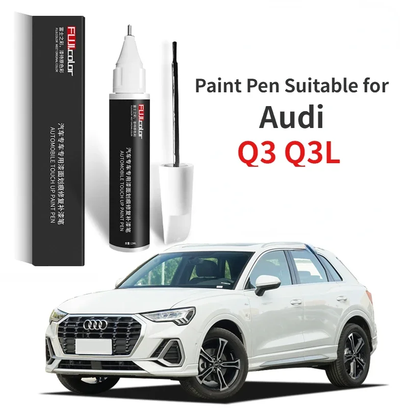 

Paint Pen Suitable for Audi Q3 Q3L Paint Fixer Glacier White Cloud Gray Legend Black Special Q3 Car All Products Paint Repair