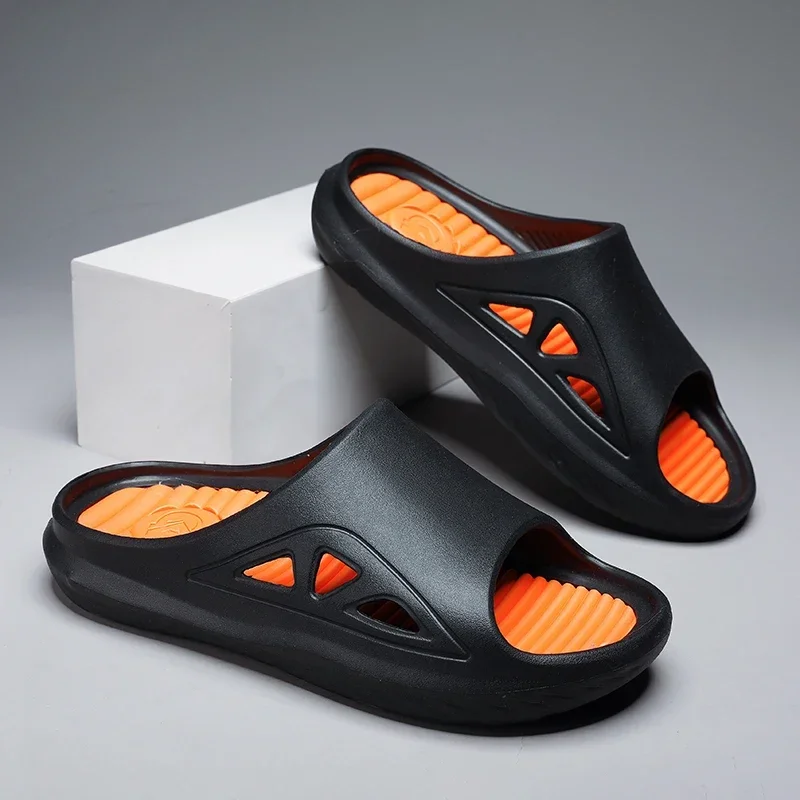 Fashion Men Slides Male Summer Shoes Outside Thick Sole Comfortable Home Men Slippers Outdoor Unisex Massage Shoes Hot Sale
Fashion Men Slides Male Summer Shoes Outside Thick Sole Comfortable Home Men Slippers Outdoor Unisex Massage Shoes Hot Sale