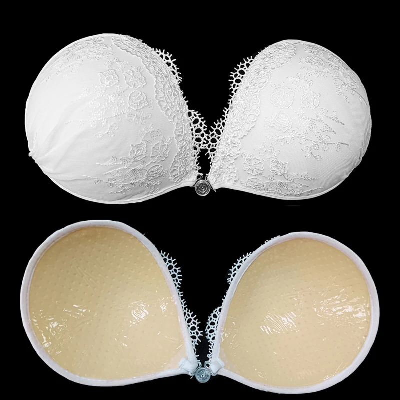 Lace Push Up Bra Invisible Self Adhesive Bras Women Strapless Bra Sexy Lady Seamless Silicone Front Closure Underwear
Lace Push Up Bra Invisible Self Adhesive Bras Women Strapless Bra Sexy Lady Seamless Silicone Front Closure Underwear