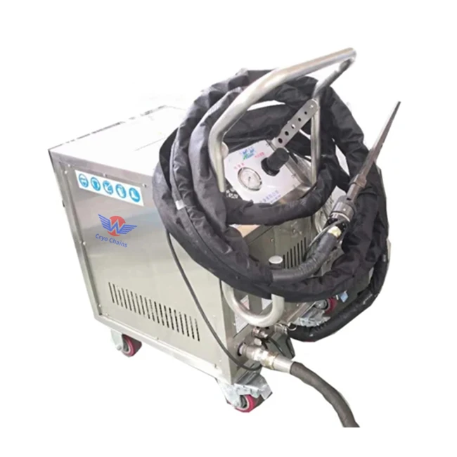 

High Pressure CO2 Dry Ice Blaster Pelletizer Washing Cleaning Cleaner Dry Ice Blasting Machine