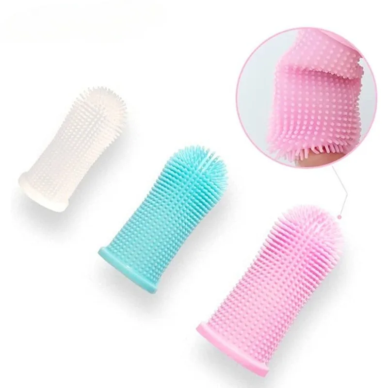 Silicone Pet Toothbrush Puppy Oral Cleaning Dog Finger Toothbrush Preventing Calculus Bad Breath Care Dog and Cat Finger Brush
Silicone Pet Toothbrush Puppy Oral Cleaning Dog Finger Toothbrush Preventing Calculus Bad Breath Care Dog and Cat Finger Brush