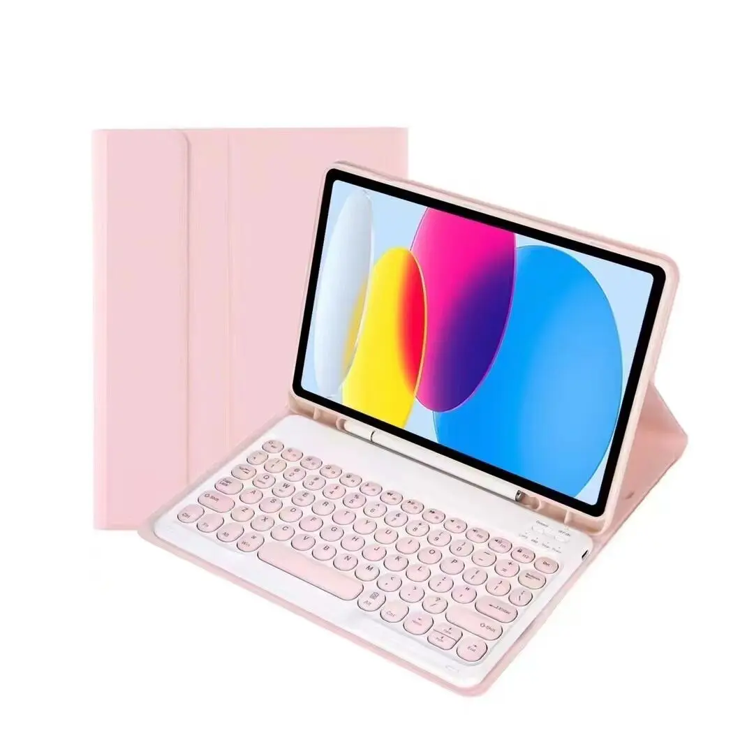 Leather Cover Wireless Bluetooth Mouse Keyboard Case Pencil Slot for iPad 10th 2022 10.9 Inch iPad 7th 8th 9th 10.2 Air 4/5
Leather Cover Wireless Bluetooth Mouse Keyboard Case Pencil Slot for iPad 10th 2022 10.9 Inch iPad 7th 8th 9th 10.2 Air 4/5