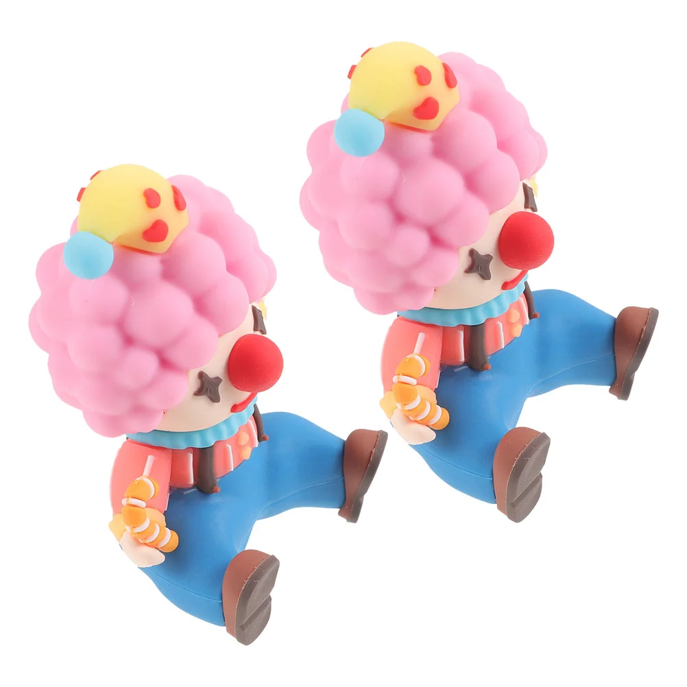 2 Pcs Models Clown Ornaments Decorative Cartoon Sand Table Garden Crafts Bonsai Office
2 Pcs Models Clown Ornaments Decorative Cartoon Sand Table Garden Crafts Bonsai Office