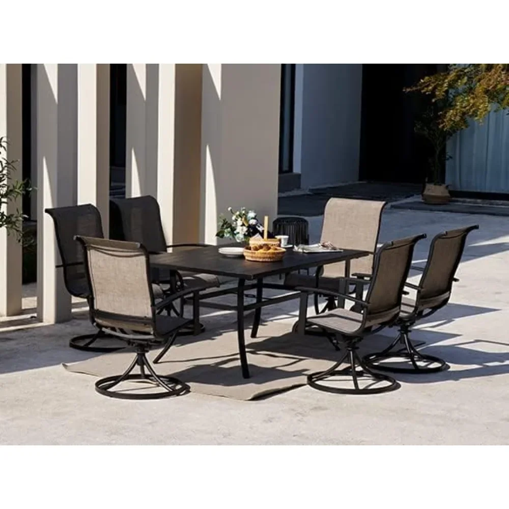 Beach Chairs Outdoor Swivel Dining Chairs Set of 2, 360 Degree Mesh Sling Rocker Sets for Deck, Garden Backyard, Beach Chairs
Beach Chairs Outdoor Swivel Dining Chairs Set of 2, 360 Degree Mesh Sling Rocker Sets for Deck, Garden Backyard, Beach Chairs