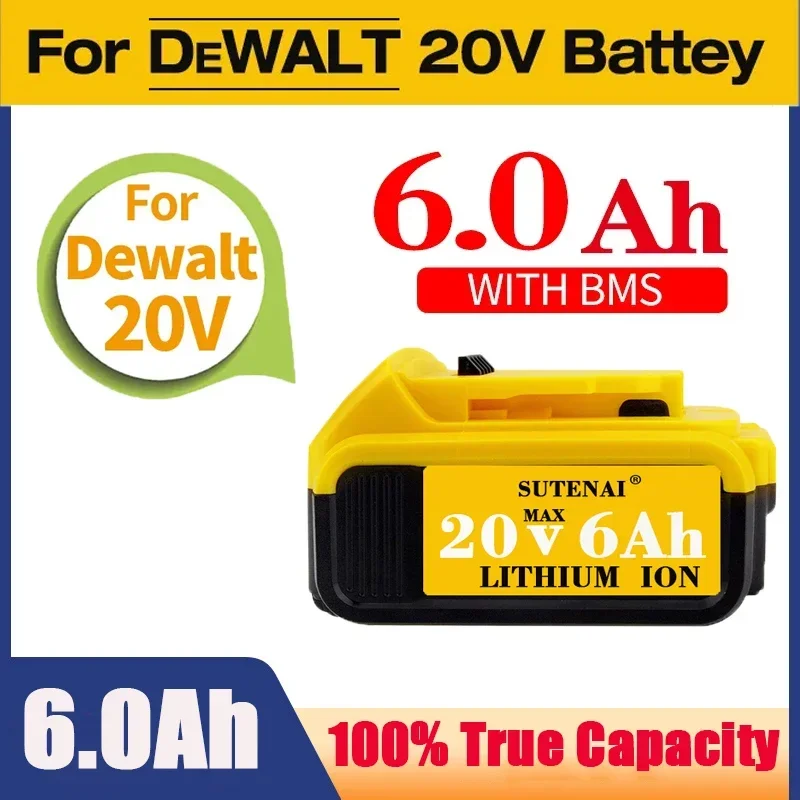 2023 Upgrade DCB200 20V 6000mAh Battery , charger For Dewalt 18V DCB184 DCB200 DCB182 DCB180 DCB181 DCB182 DCB201 Tools Battery
2023 Upgrade DCB200 20V 6000mAh Battery , charger For Dewalt 18V DCB184 DCB200 DCB182 DCB180 DCB181 DCB182 DCB201 Tools Battery