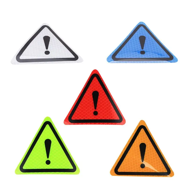 for Triangle Exclamation Mark Reflective Warning Sign Car Sticker Night Driving Safety Reflective sticker for Car
for Triangle Exclamation Mark Reflective Warning Sign Car Sticker Night Driving Safety Reflective sticker for Car