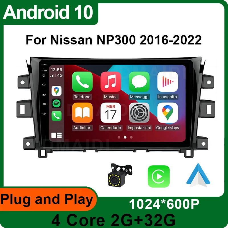 

Автомобильный DVD-плеер на Android 10 для Nissan Navara Frontier NP300 2016-2022, радио, мультимедиа, видеонаблюдение, GPS, Carplay, авто, Wi-Fi