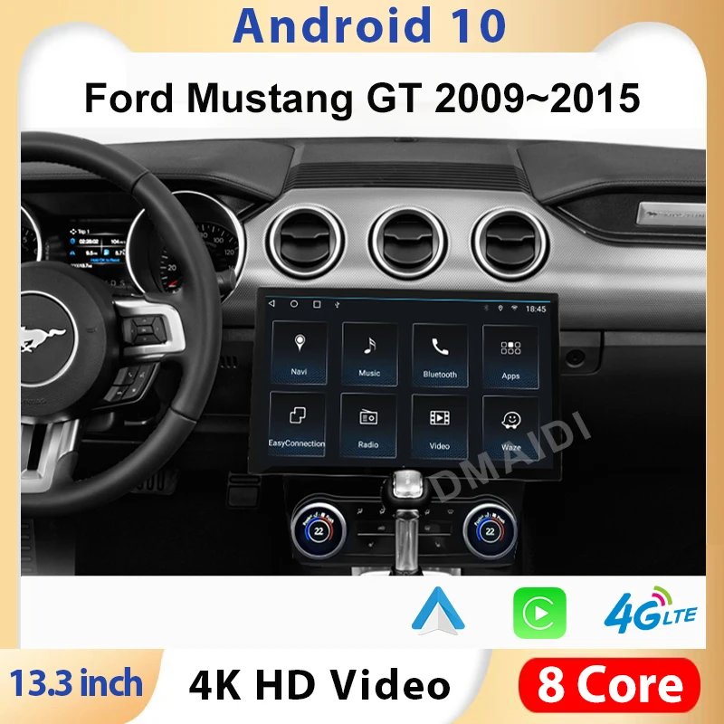 Car Radio 13.3Inch Android 10 Multimedia GPS Navigation For Ford Mustang 2009-2015 Audio Video Player Carplay Head Unit
Car Radio 13.3Inch Android 10 Multimedia GPS Navigation For Ford Mustang 2009-2015 Audio Video Player Carplay Head Unit