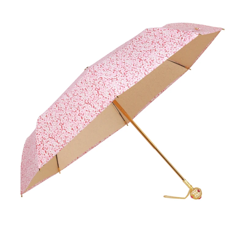 Double-Layer Umbrella Girls' Manual Folding Sun Protection, Rain and Rain Dual-Use Good-looking Small Floral Umbrella
Double-Layer Umbrella Girls' Manual Folding Sun Protection, Rain and Rain Dual-Use Good-looking Small Floral Umbrella