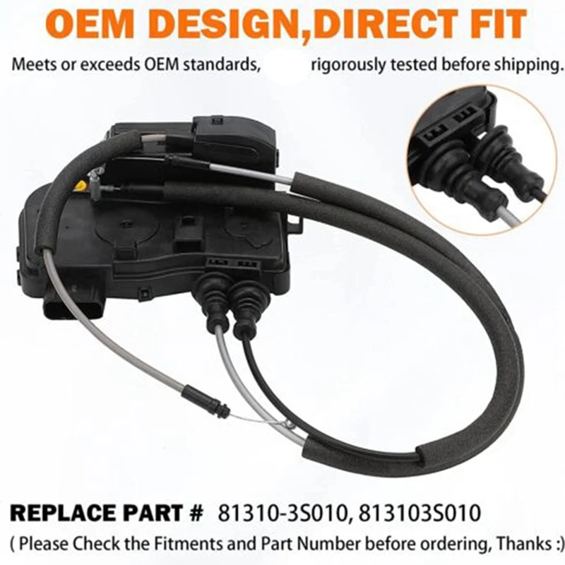 Front Door Lock Actuator Motor Left Driver Side Accessory Parts For Santa Fe Sport 2013-2018 81310-2W000
Front Door Lock Actuator Motor Left Driver Side Accessory Parts For Santa Fe Sport 2013-2018 81310-2W000