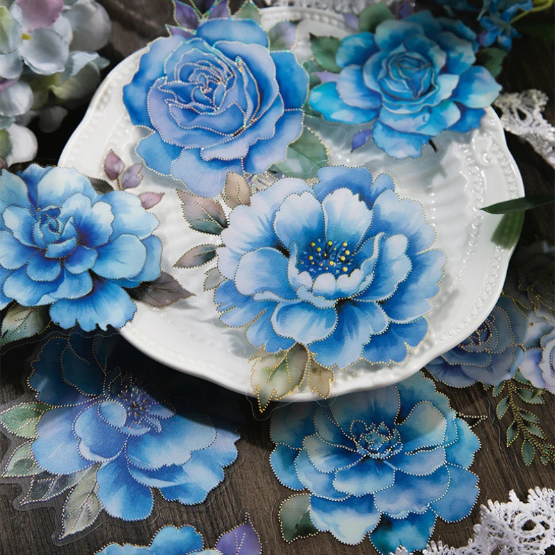 10Pcs/set Blue Flower PET Stationery Sticker DIY Decorative Sticker Scrapbooking Label Diary Journal Planner School Supplies
10Pcs/set Blue Flower PET Stationery Sticker DIY Decorative Sticker Scrapbooking Label Diary Journal Planner School Supplies