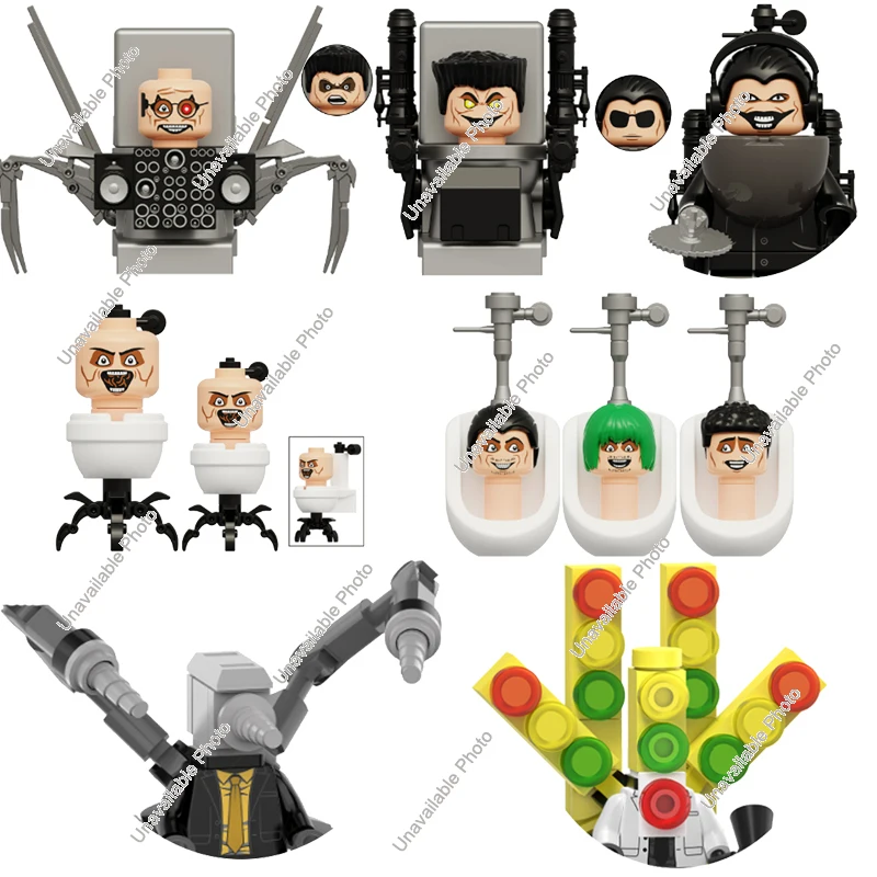 Новинка, блоки для туалета Skibidi, игрушки MOC, фигурки героев, строительные блоки, аудио и камера, мужские игрушки для детей, подарки на Рождество и день рождения
Новинка, блоки для туалета Skibidi, игрушки MOC, фигурки героев, строительные блоки, аудио и камера, мужские игрушки для детей, подарки на Рождество и день рождения