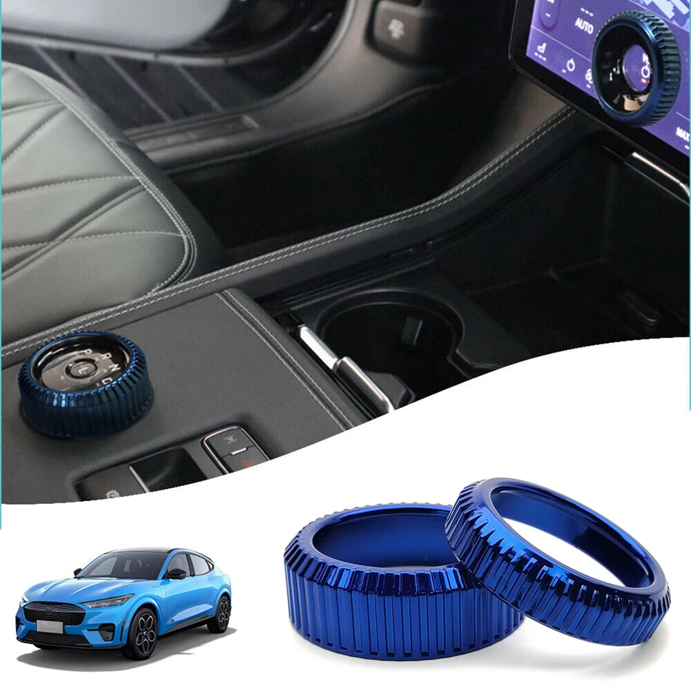 2× Car Volume Control Knob Shift Knob Metal Cover Sets For Mustang Mach E 2021-2023 Switch Button Knob Cover
2× Car Volume Control Knob Shift Knob Metal Cover Sets For Mustang Mach E 2021-2023 Switch Button Knob Cover