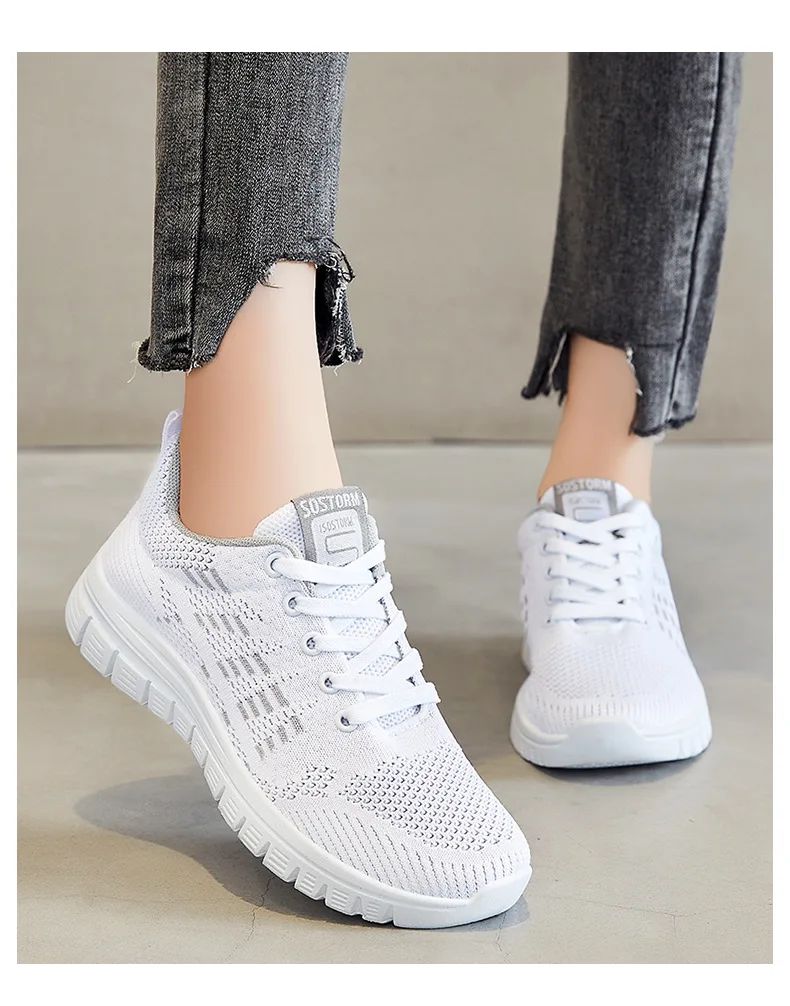 Women Running Shoes Breathable Casual Shoes Outdoor Light Weight White Tenis Sports Shoes Casual Walking Sneakers for Wamen 54 S09e060cda38c4288807ea218ff3a26edl
