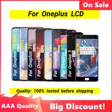 Ensemble écran tactile LCD AMOLED pour Oneplus 3T 5T 6T 7T 7pro, Original=