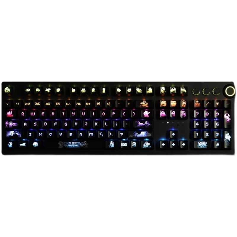 Высококачественные колпачки для клавиш с подсветкой механической клавиатуры Super