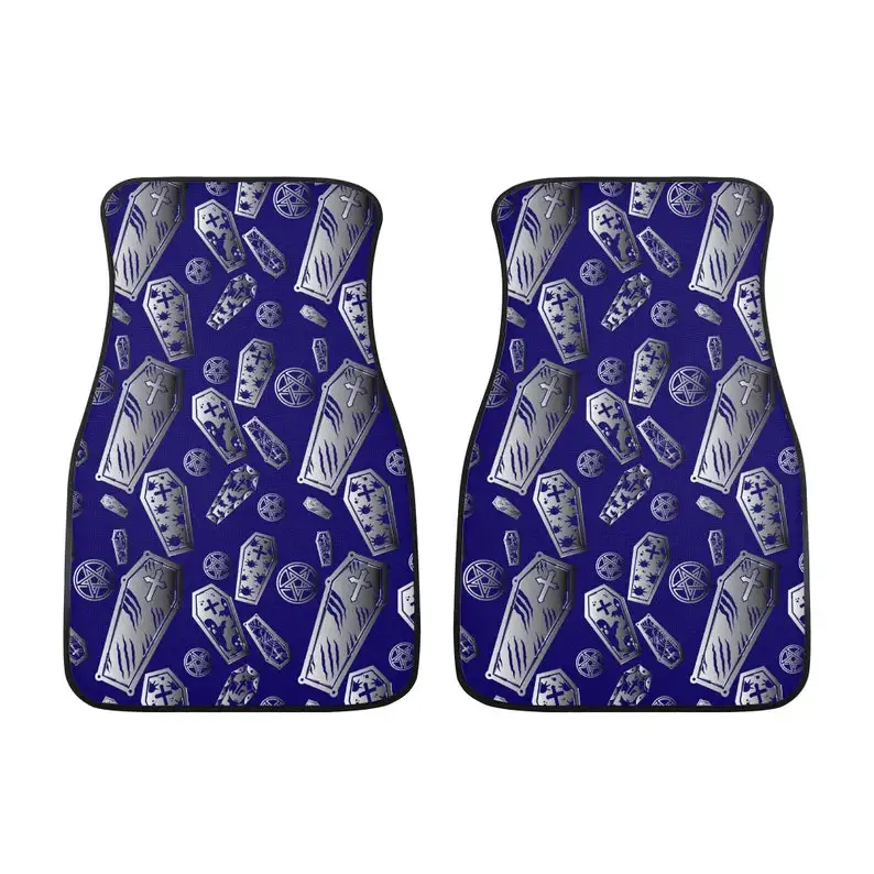 Blue Coffin Car Floor Mats, Halloween Car Mats, Front Protector Mats, Gothic Vehicle Decor
Blue Coffin Car Floor Mats, Halloween Car Mats, Front Protector Mats, Gothic Vehicle Decor