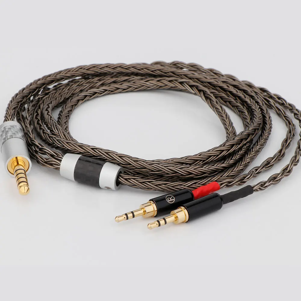 16cores 7N OCC Copperced Headphone Upgrade Cord Cable For Hifiman SUNDARA he400i he400s HE560 2x3.5mm
16cores 7N OCC Copperced Headphone Upgrade Cord Cable For Hifiman SUNDARA he400i he400s HE560 2x3.5mm