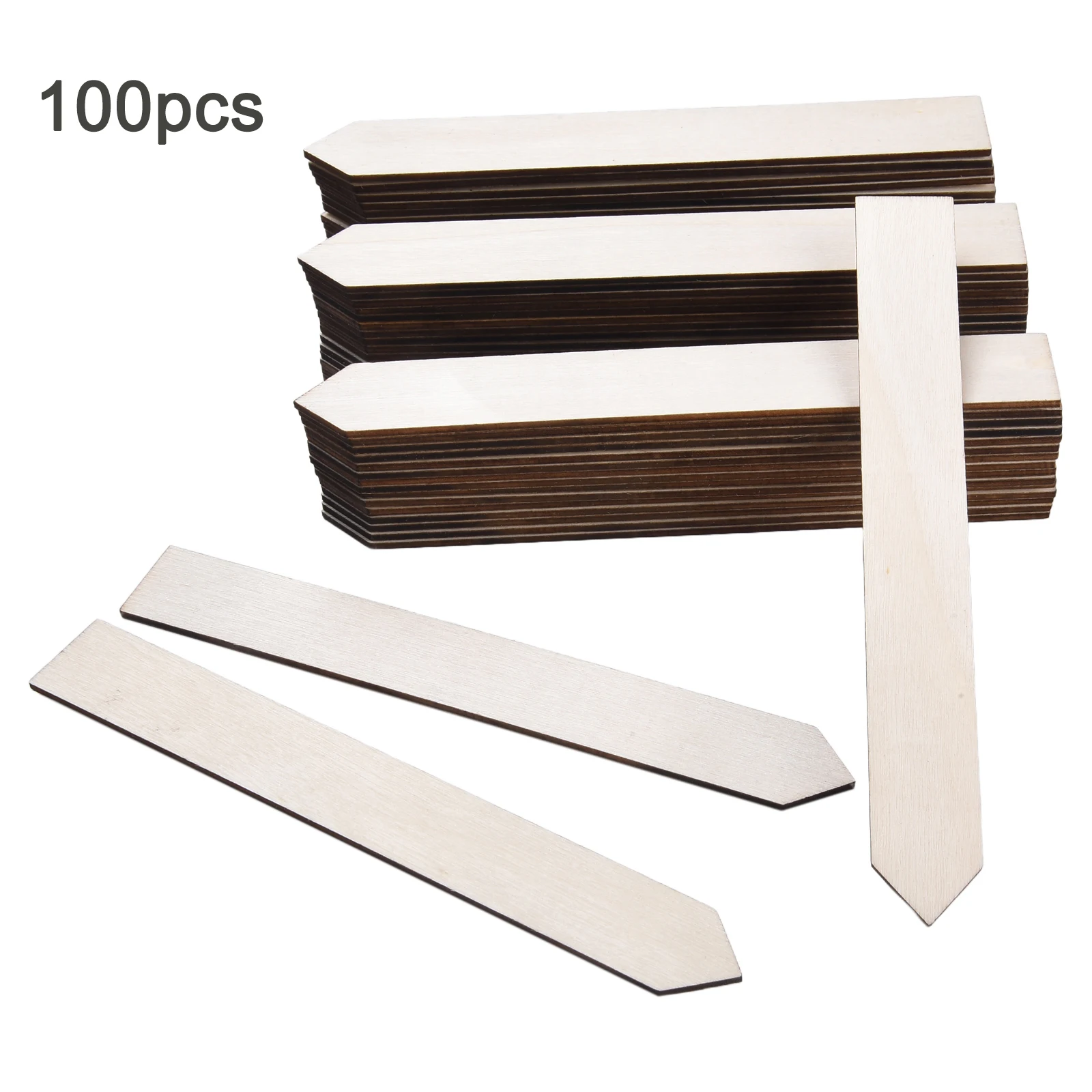 100pcs Wooden Plant Labels Garden Succulent Plant Flower Vegetables Signs Plug-in Tags Markers
100pcs Wooden Plant Labels Garden Succulent Plant Flower Vegetables Signs Plug-in Tags Markers