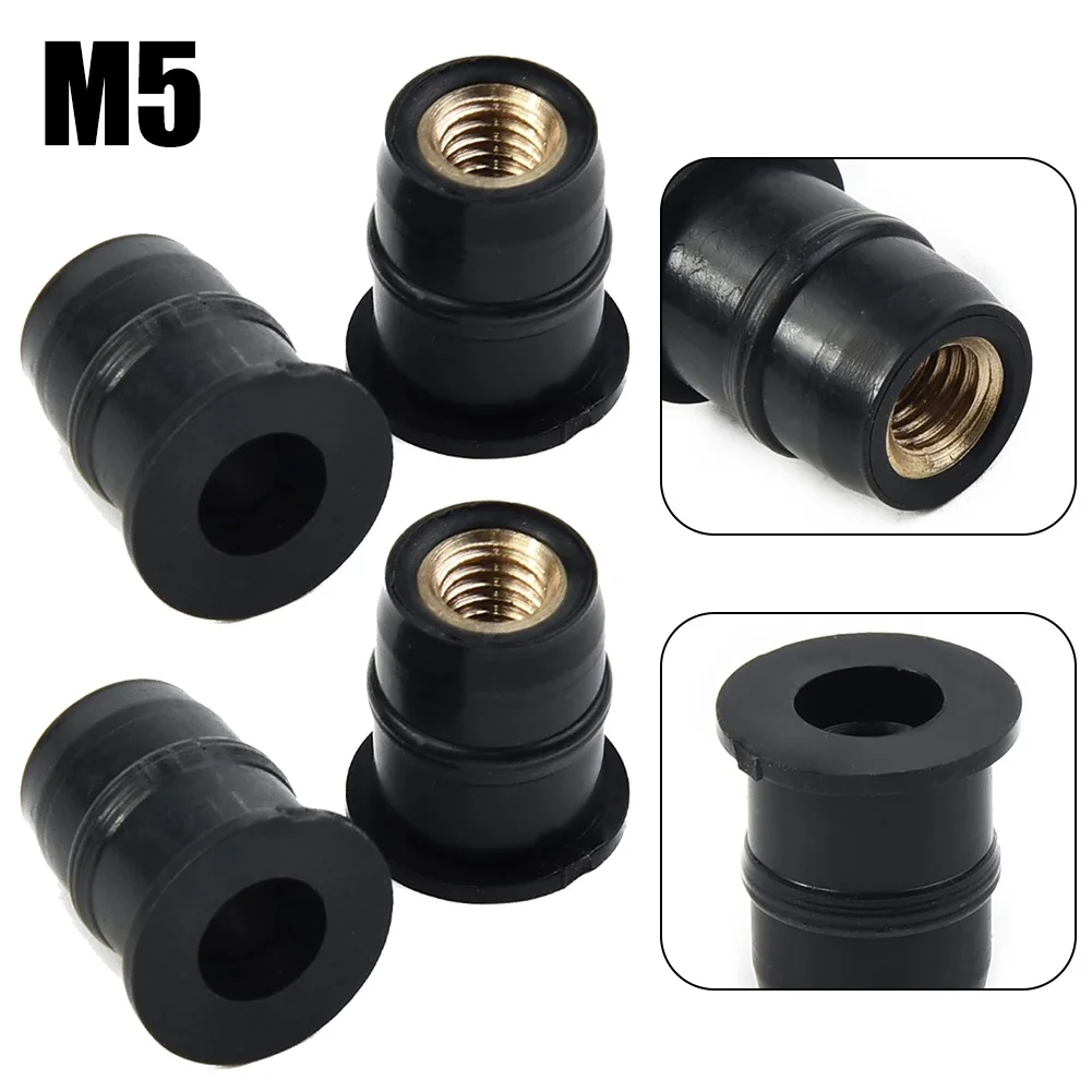 4PCS Universal Motorcycle Windshield Rubber Nuts M5 Vibration Damper Panel Mounting 5mm Motorcycle Equipments
4PCS Universal Motorcycle Windshield Rubber Nuts M5 Vibration Damper Panel Mounting 5mm Motorcycle Equipments