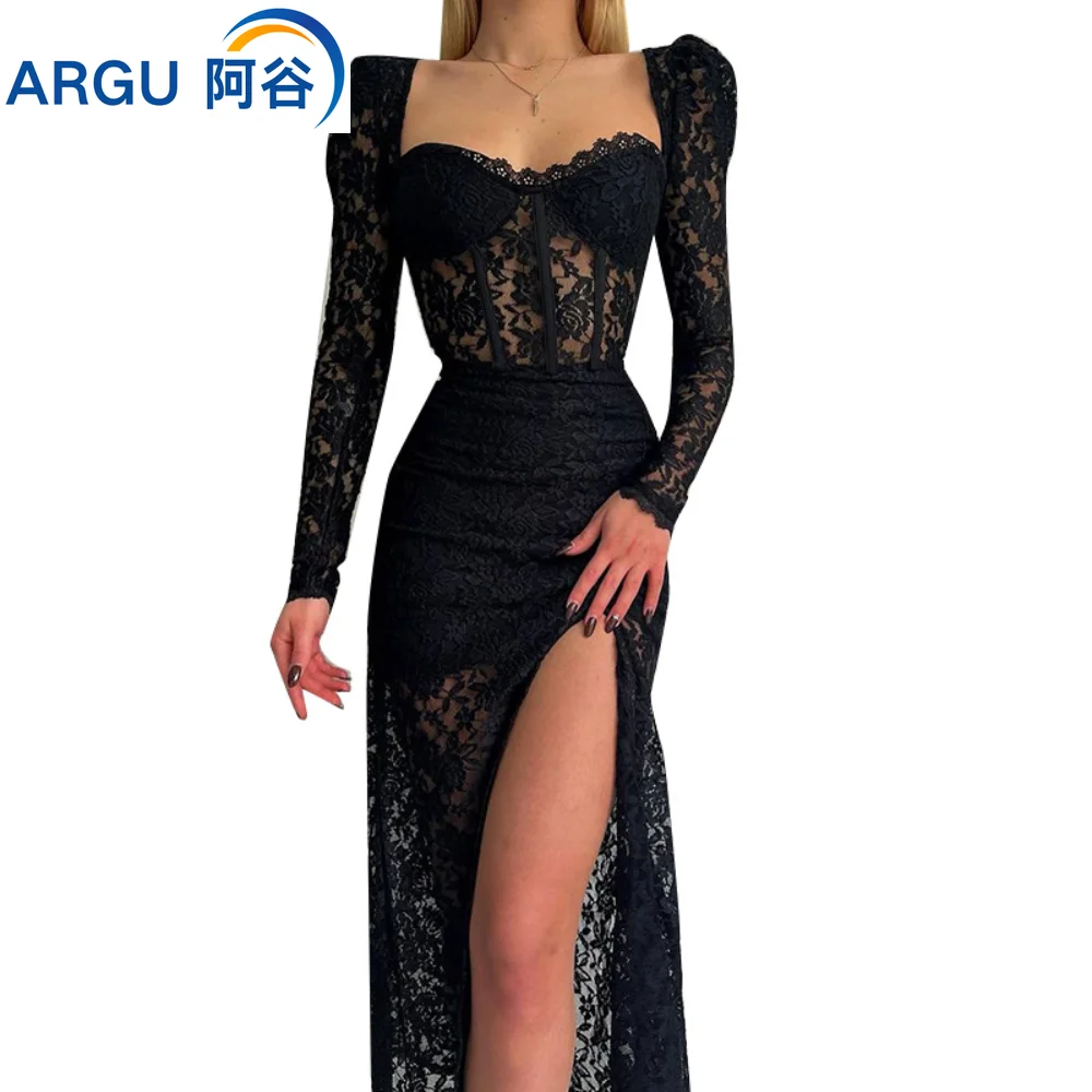 Summer Fashion Lace Dress Sets for Women Casual Office Ladies Midi Outfits 2023 Autumn Long Sleeve Woman Sexy Split Suits
Summer Fashion Lace Dress Sets for Women Casual Office Ladies Midi Outfits 2023 Autumn Long Sleeve Woman Sexy Split Suits