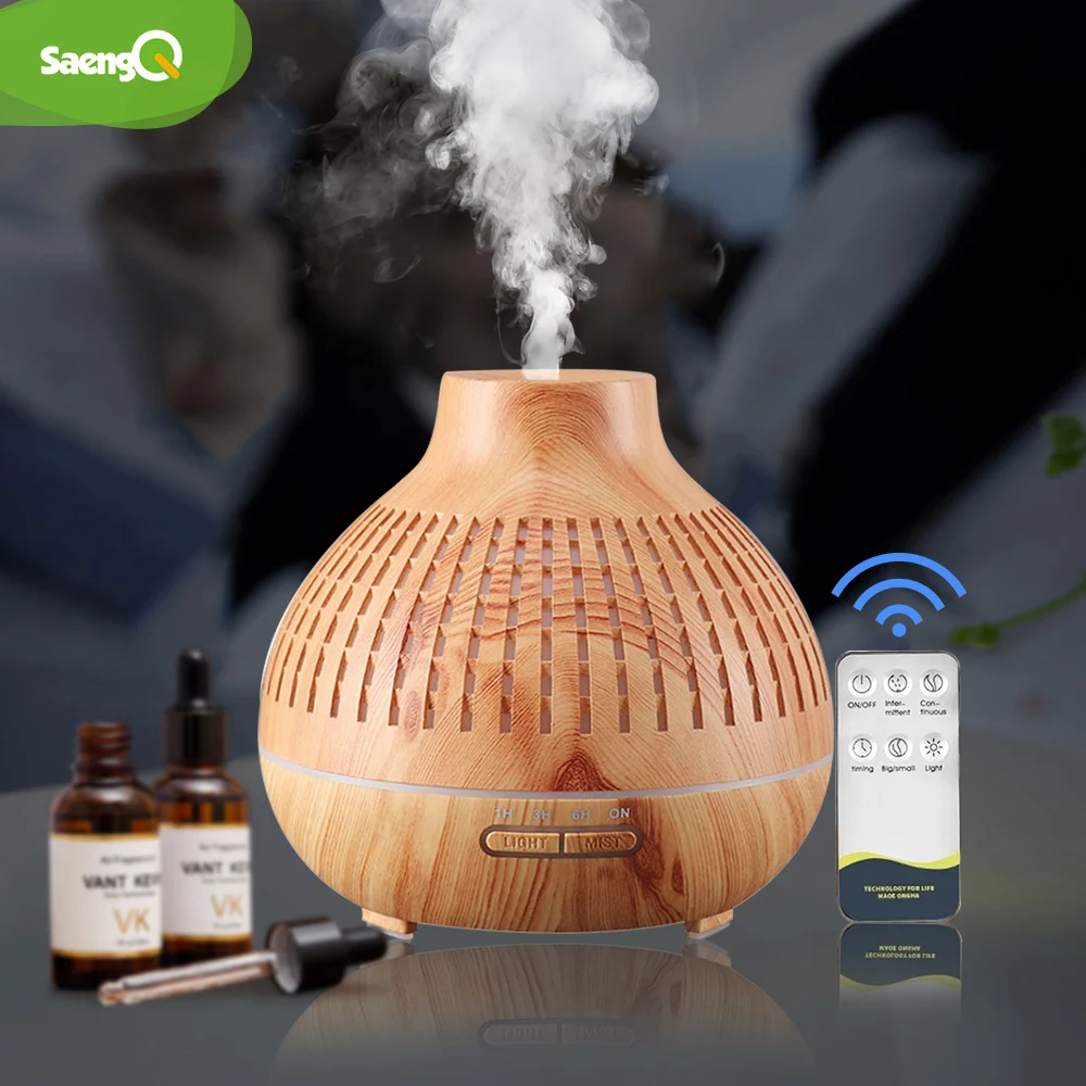 saengQ Aroma Diffuser Electric Humidifier Air Humidifier Remote Control Cool Mist Maker Fogger Essential Oil Diffuser LED Lamp
saengQ Aroma Diffuser Electric Humidifier Air Humidifier Remote Control Cool Mist Maker Fogger Essential Oil Diffuser LED Lamp