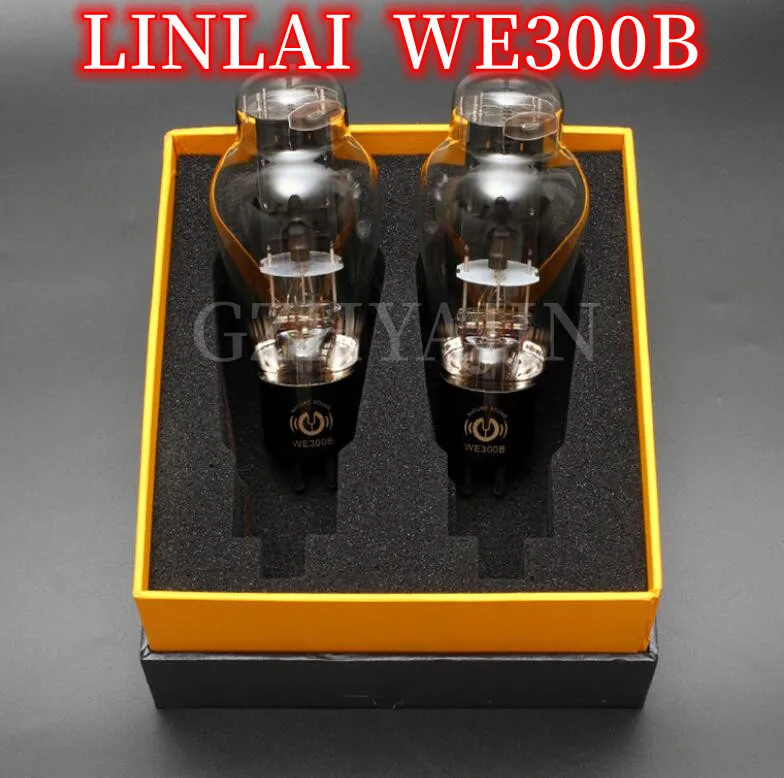 

1PCS /2 PCS Linlai Tube We300b (shuguag /jj /golden Lion 300b) Vacuum Tube Original Precision Matched pair