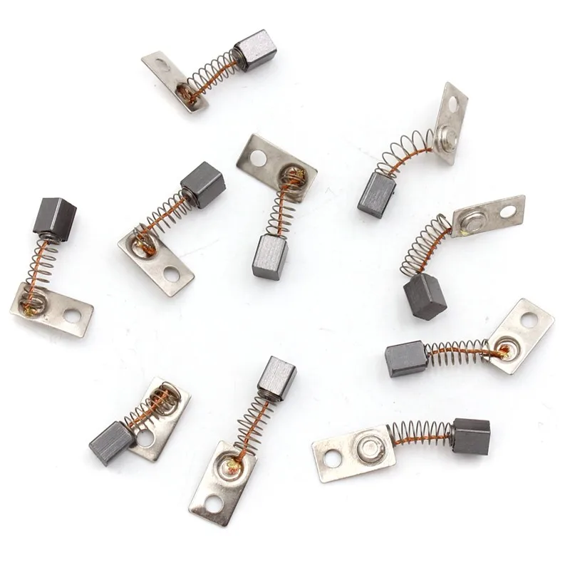 10pcs Electric Motor Carbon Brushes 3*3*4.5mm Suitable For Saeyang Series 210L/102L/105L Power Tool Accessories
10pcs Electric Motor Carbon Brushes 3*3*4.5mm Suitable For Saeyang Series 210L/102L/105L Power Tool Accessories