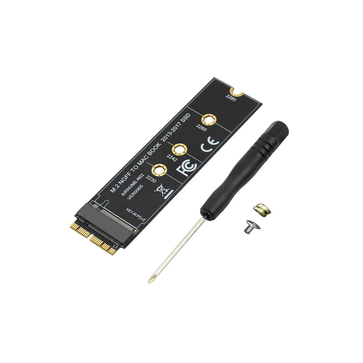 Адаптер M.2 NVME SSD для MacBook Air Pro Retina 2013-2017 NVME/AHCI SSD комплект для A1465 A1466 A1398 A1502
Адаптер M.2 NVME SSD для MacBook Air Pro Retina 2013-2017 NVME/AHCI SSD комплект для A1465 A1466 A1398 A1502
