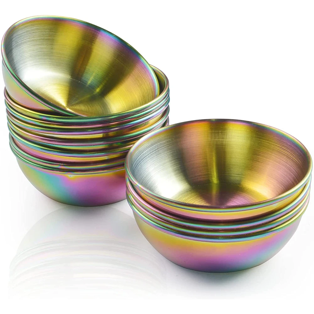 12 Pcs Stainless Steel Sauce Bowl Round Seasoning Bowls 3.2 Inch Sauce Dishes Dipping Bowl Condiment Cups Small Sushi Dipping
12 Pcs Stainless Steel Sauce Bowl Round Seasoning Bowls 3.2 Inch Sauce Dishes Dipping Bowl Condiment Cups Small Sushi Dipping