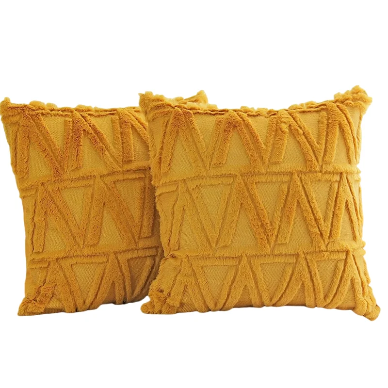 Inyahome Set of 2 Soft Plush Short Wool Velvet Decorative Throw Pillow Covers Square Luxury Style Cushion Case Pillow Shell
Inyahome Set of 2 Soft Plush Short Wool Velvet Decorative Throw Pillow Covers Square Luxury Style Cushion Case Pillow Shell
