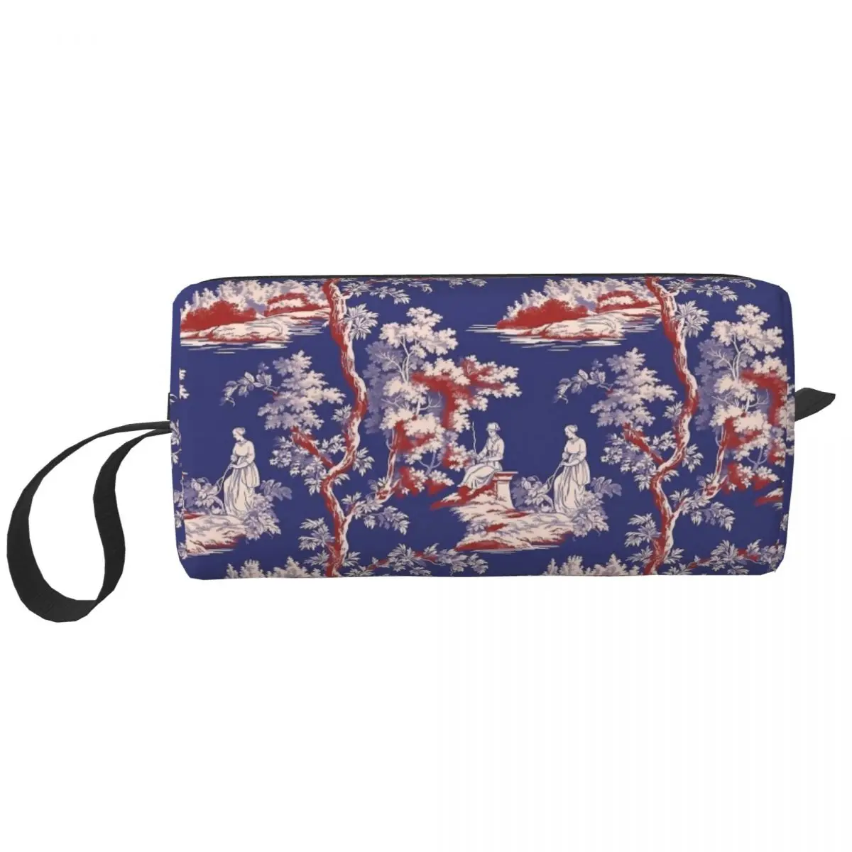 Синий и красный холст, косметичка, сумка на молнии, косметичка для путешествий, органайзер для туалетных принадлежностей, большая емкость
Синий и красный холст, косметичка, сумка на молнии, косметичка для путешествий, органайзер для туалетных принадлежностей, большая емкость