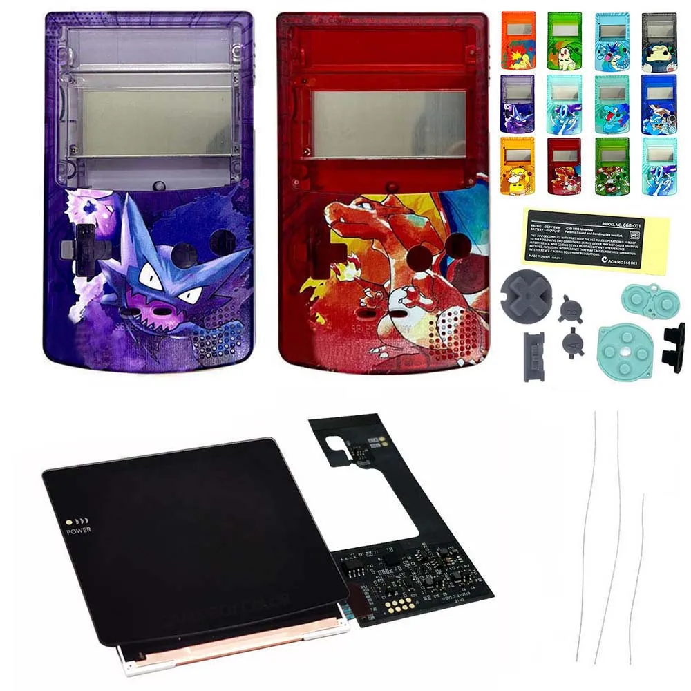 New Black Pre Laminated IPS V3 LCD Screen Kits with Customized Housing Shell Sets for GBC High Light Backlight LCD Screen Kits
New Black Pre Laminated IPS V3 LCD Screen Kits with Customized Housing Shell Sets for GBC High Light Backlight LCD Screen Kits
