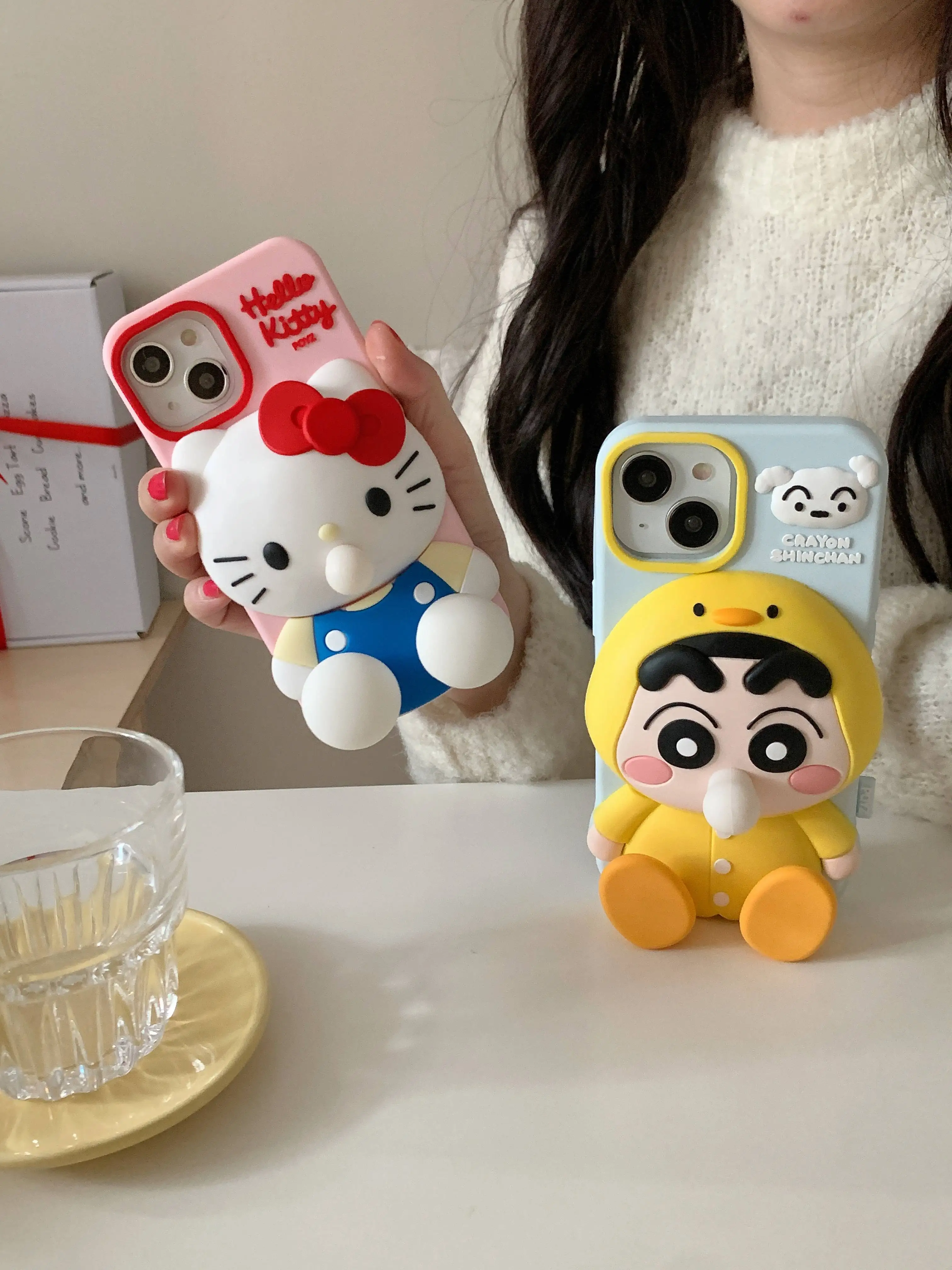 3D Cute Sanrio Hello Kitty silicone soft shell can blow bubbles Phone Cases For iPhone 15 14 13 12 11 Pro Max Back Cover
3D Cute Sanrio Hello Kitty silicone soft shell can blow bubbles Phone Cases For iPhone 15 14 13 12 11 Pro Max Back Cover