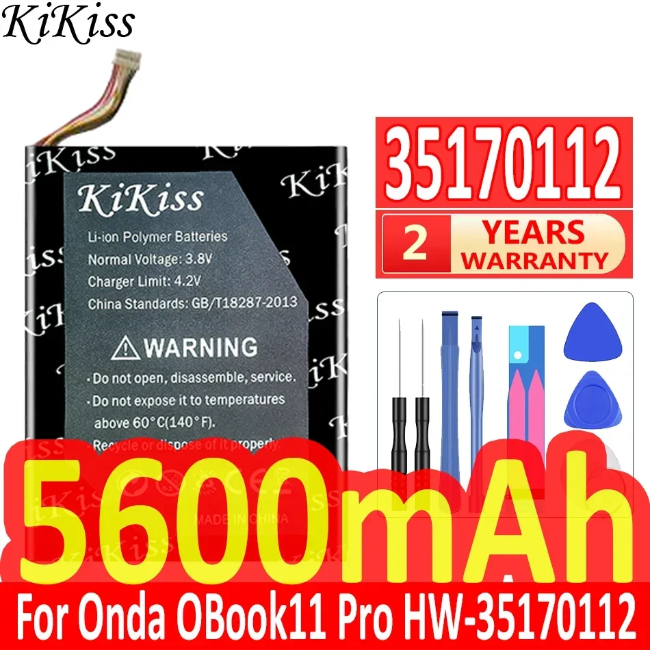 

5600mAh KiKiss Powerful Battery 35170112 (OBook11 Pro) For Onda OBook 11 Pro 11Pro HW-35170112 HW35170112 Batteries