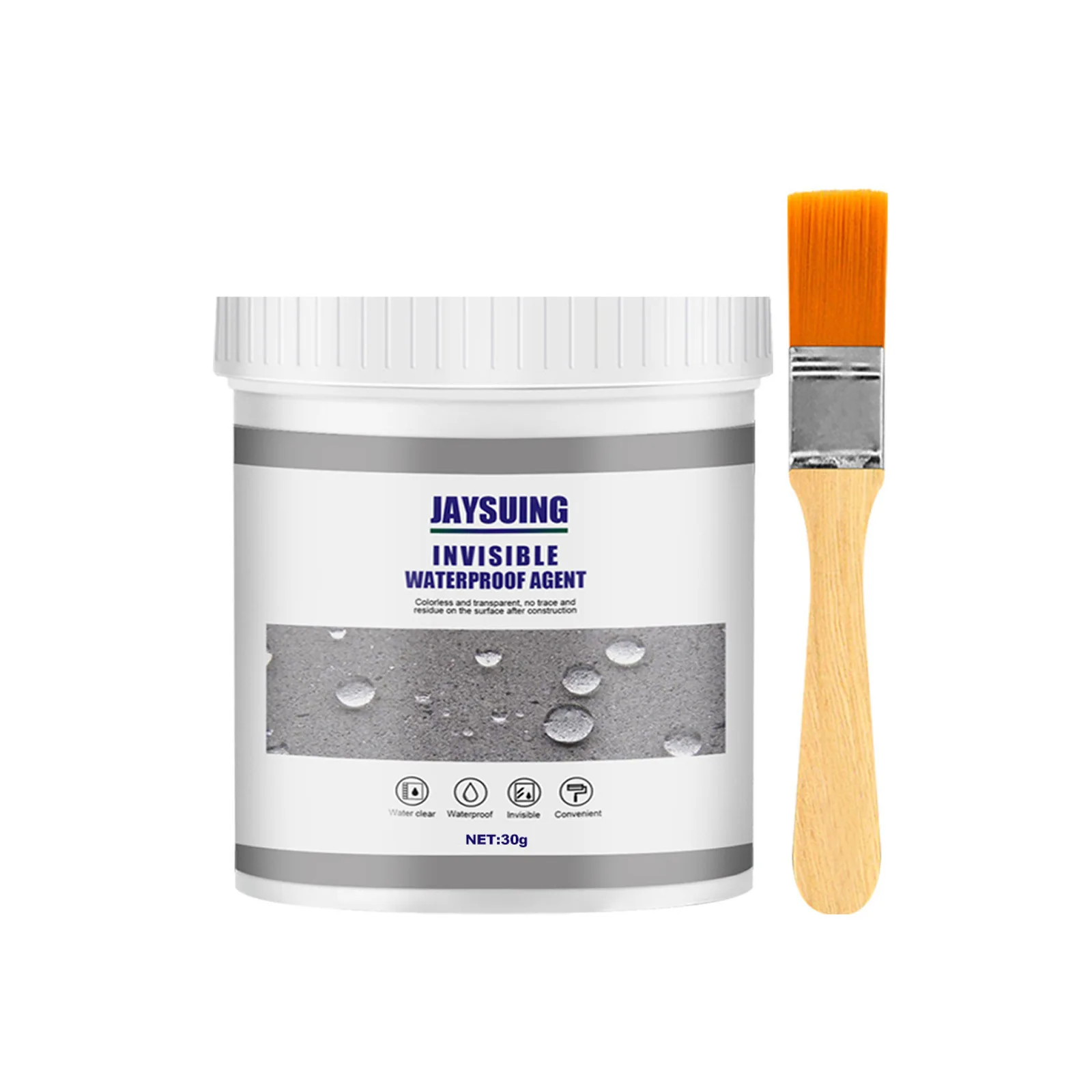 Invisible Waterproof Agent Transparent Sealing Coating 30/100/300g Leak-Free Glue Adhesive Strong Sealant Toilet Repair Tools
Invisible Waterproof Agent Transparent Sealing Coating 30/100/300g Leak-Free Glue Adhesive Strong Sealant Toilet Repair Tools
