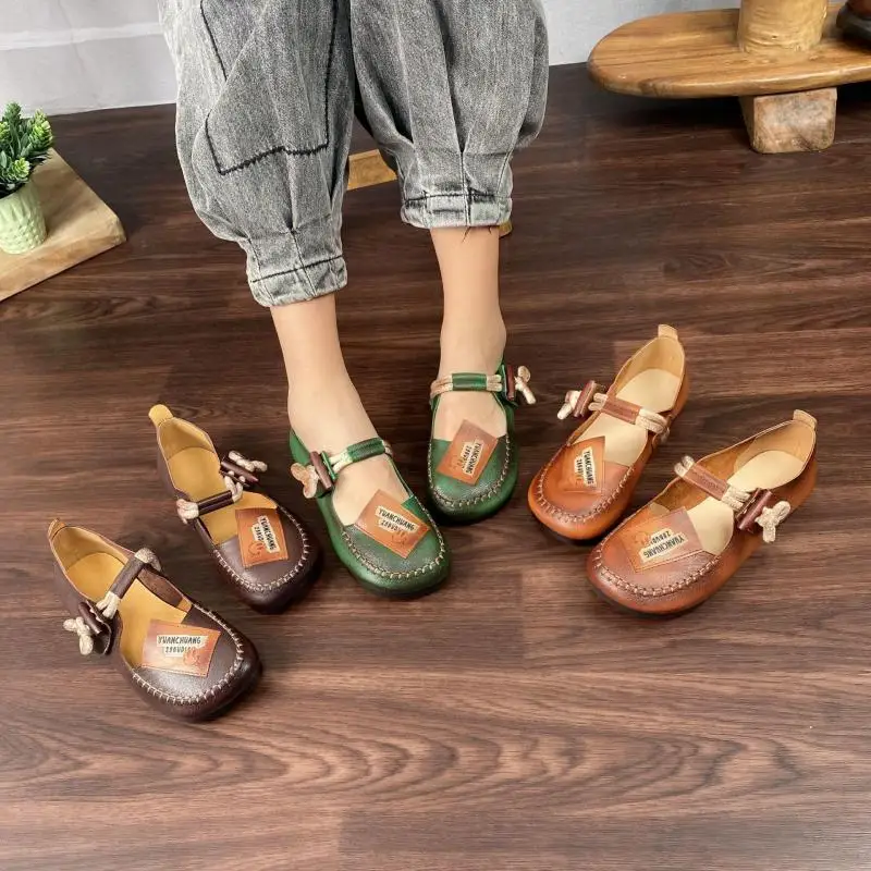 YourSeason Ladies Shoes Genuine Leather Vintage Mixed Colors 2022 Spring Autumn Handmade Concise Shallow Leisure Women Flats
YourSeason Ladies Shoes Genuine Leather Vintage Mixed Colors 2022 Spring Autumn Handmade Concise Shallow Leisure Women Flats