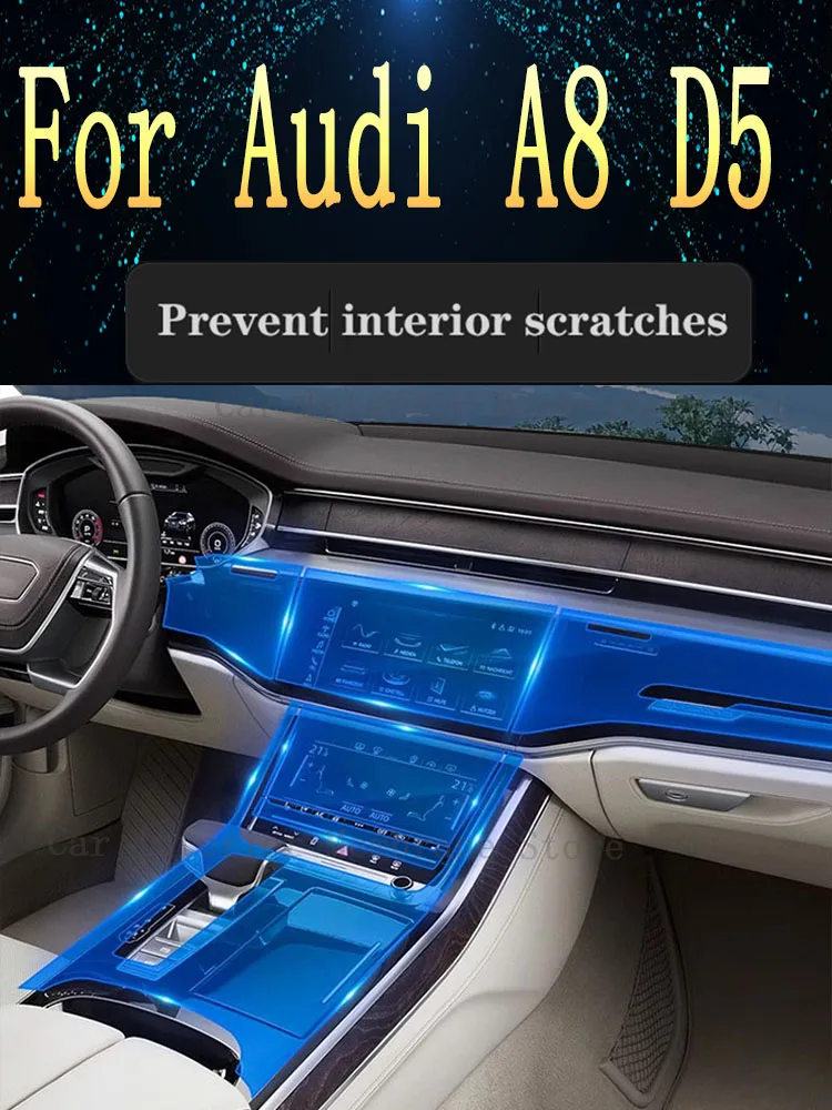 For Audi A8 D5 2018-2021 Gearbox Panel Navigation Screen Automotive Interior TPU Protective Film Cover Anti-Scratch Sticker
For Audi A8 D5 2018-2021 Gearbox Panel Navigation Screen Automotive Interior TPU Protective Film Cover Anti-Scratch Sticker