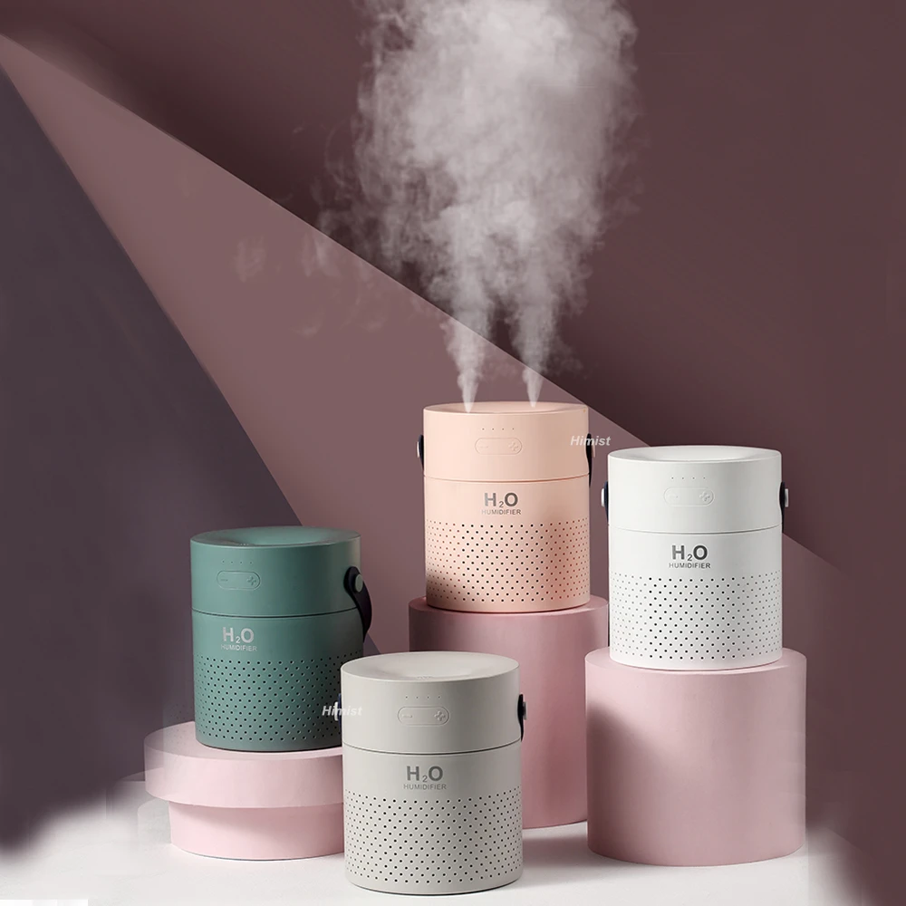 1100ML Air Humidifier 4000mAh Rechargeable Wireless Ultrasonic Double Spray Aroma Diffuser with Colorful Light For Home Bedroom
1100ML Air Humidifier 4000mAh Rechargeable Wireless Ultrasonic Double Spray Aroma Diffuser with Colorful Light For Home Bedroom