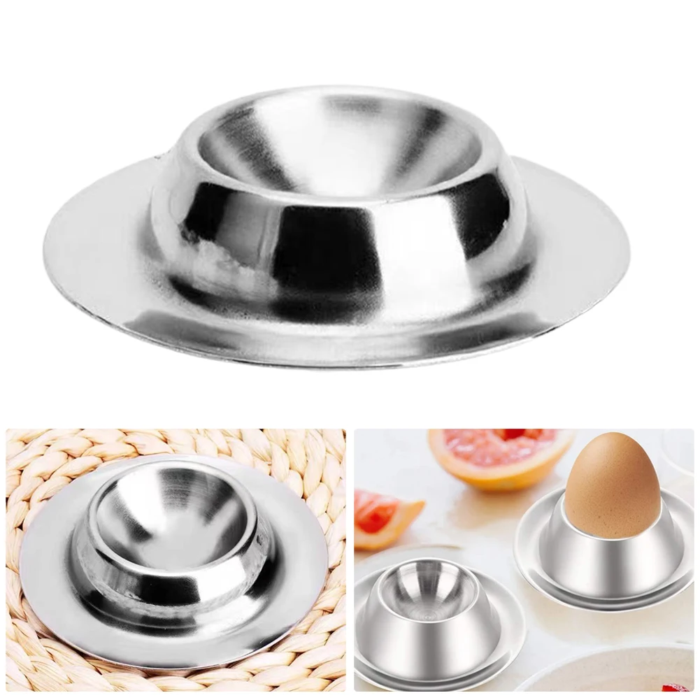 Egg Cup Eggs Tray Stainless Steel Soft Boiled Eggs Cups Holder Stand For Restaurant Safe Egg Tools Kitchen Tools
Egg Cup Eggs Tray Stainless Steel Soft Boiled Eggs Cups Holder Stand For Restaurant Safe Egg Tools Kitchen Tools