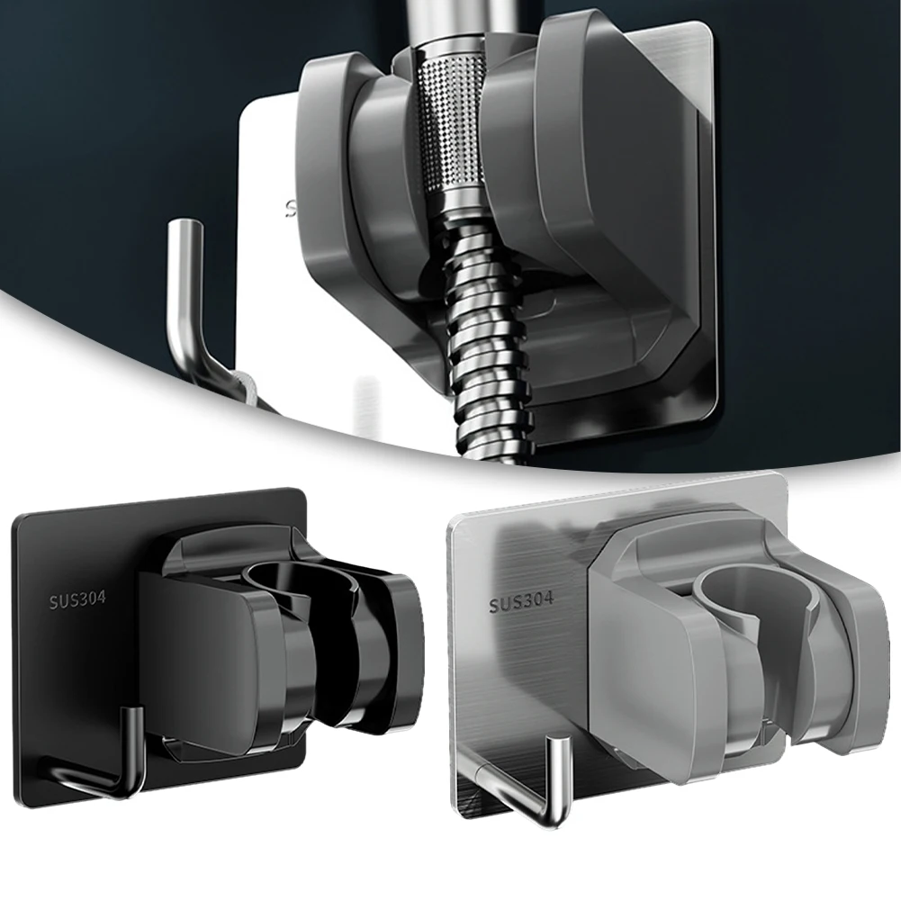 Stainless Steel No-Drill Shower Head Holder Bathroom Showerhead Bracket Faucet Replacement Parts Bathroom Wall Mount Bracket
Stainless Steel No-Drill Shower Head Holder Bathroom Showerhead Bracket Faucet Replacement Parts Bathroom Wall Mount Bracket