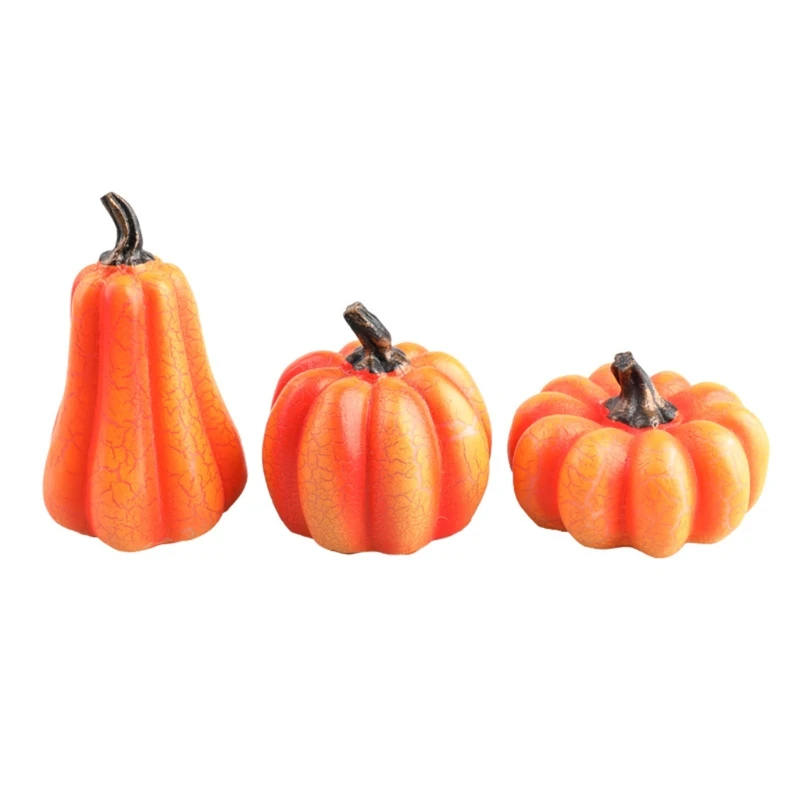 Halloween Small Artificial Pumpkin with Warm LED Light Fall Harvest Mini Resin Statue Lamp Party 3D Decoration
Halloween Small Artificial Pumpkin with Warm LED Light Fall Harvest Mini Resin Statue Lamp Party 3D Decoration